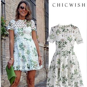 NWT. WILDFLOWER FRESH CROCHET FLARE DRESS XL (check dimensions listed below)